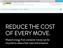 Tablet Screenshot of cress-systems.com